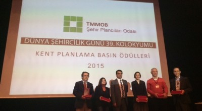 TMMOB Şehir Plancıları Odası Kent Planlama basın ödülleri